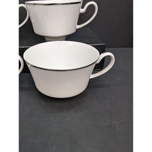Mikasa Fine China Porcelain Westminster 5832 Replacement Footed Teacup Set of 4 - Picture 5 of 11
